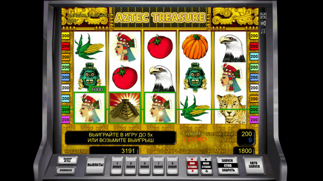 Aztec Treasure Игровой Автомат Вулкан